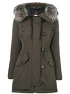 Moncler - Padded Jacket - Women - Cotton/polyamide/polyester/goose Down - 0, Green, Cotton/polyamide/polyester/goose Down
