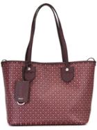 Bally Patterned Shopper Tote