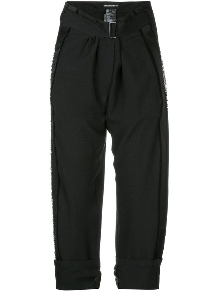 Ann Demeulemeester Michelangelo Trousers - Black