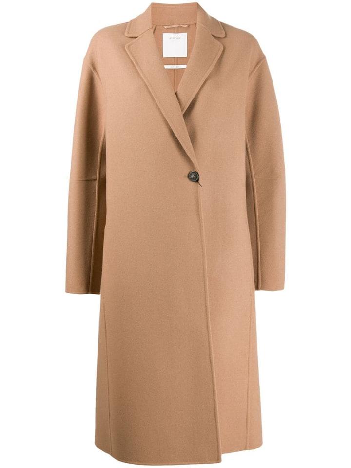 Sportmax Single Breasted Coat - Blue