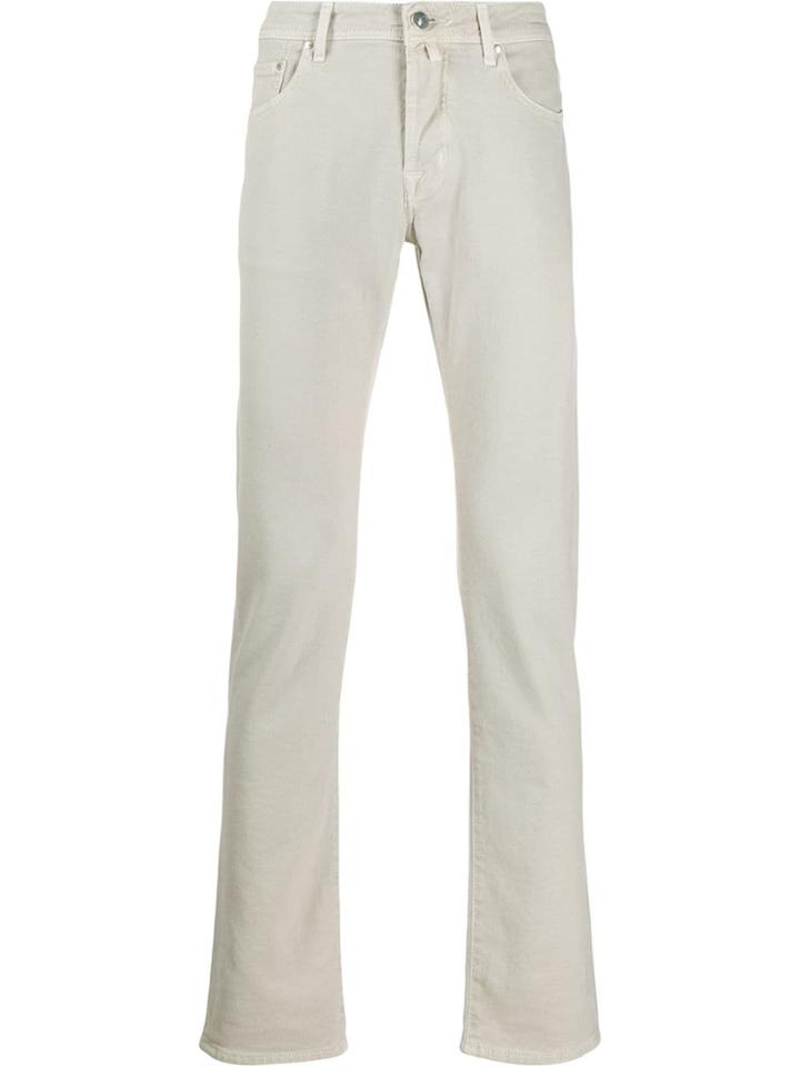 Jacob Cohen Straight Leg Denim Jeans - Grey