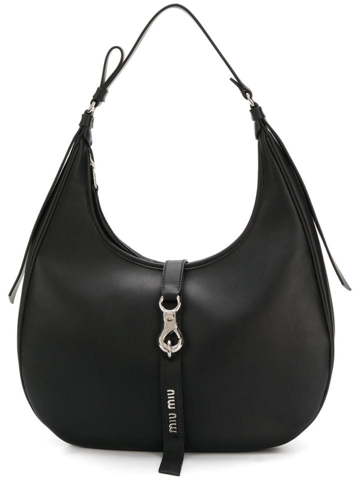 Miu Miu Hobo Bag - Black