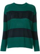 Guild Prime Striped Jumper - Green