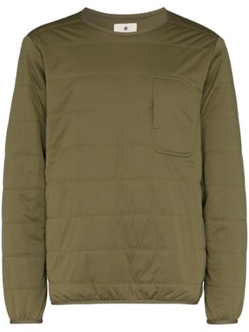 Snow Peak Flexible Insulted Quilted Jumper - Green
