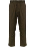 Oamc Cropped Trousers - Green