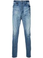 Roar - Cropped Slim Jeans - Men - Cotton/polyurethane - Ii, Blue, Cotton/polyurethane
