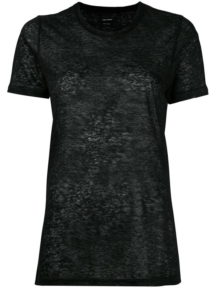 Isabel Marant Madjo T-shirt, Women's, Size: Medium, Grey, Linen/flax