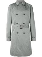 Jil Sander - Double Breasted Trench Coat - Men - Polyester - 48, Grey, Polyester