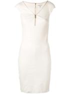 Jitrois - Divacuir Dress - Women - Cotton/lamb Skin/spandex/elastane - 36, Nude/neutrals, Cotton/lamb Skin/spandex/elastane