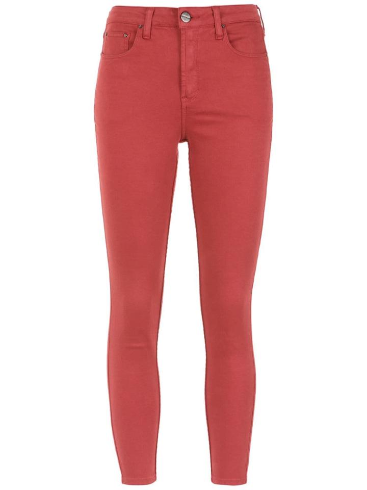 Le Lis Blanc Calça Paula Capri Color Jessica - Red
