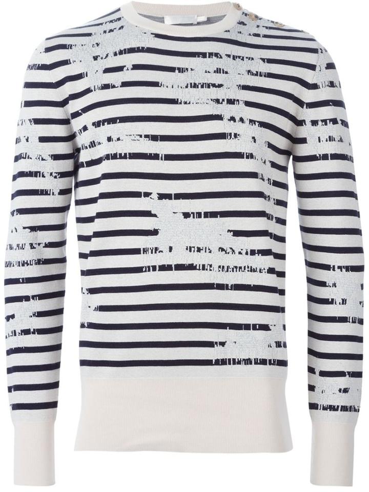 Alexander Mcqueen Striped Sweatshirt