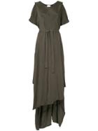 Taylor Open Intermittent Dress - Green