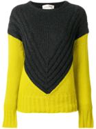 Antonia Zander Colour Block Jumper - Grey