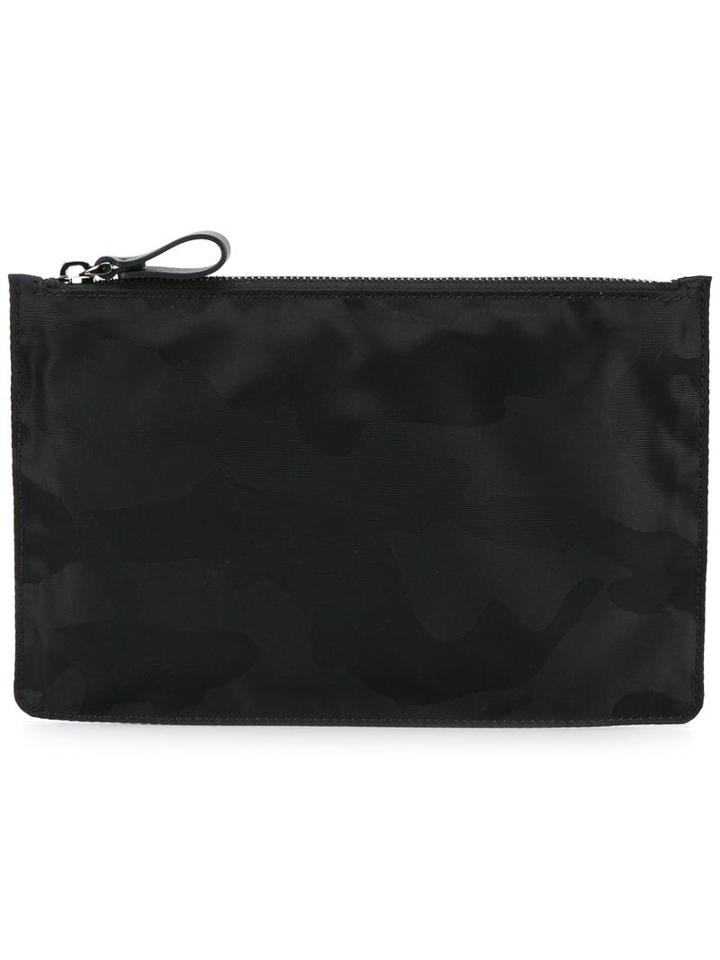 Valentino Camouflage Clutch, Men's, Nylon