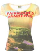 Walter Van Beirendonck Vintage Fairminded Warrior Print T-shirt
