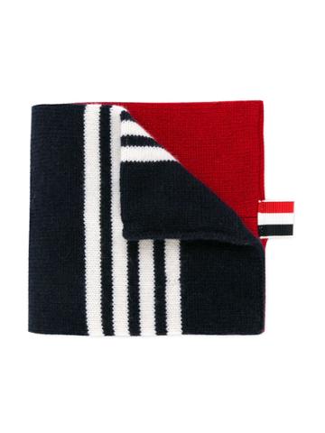Thom Browne Kids Striped Scarf - Multicolour