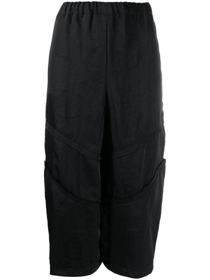 Comme Des Garçons Raw Edge Trousers - Black