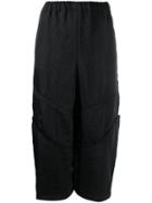 Comme Des Garçons Raw Edge Trousers - Black