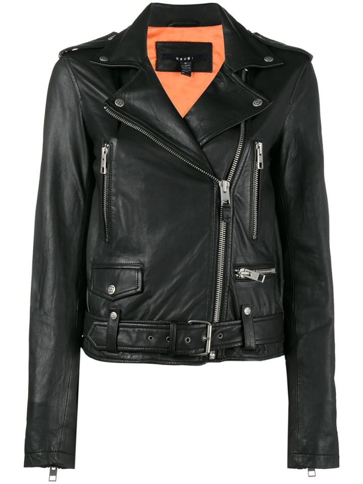 Ksubi Bad Company Biker Jacket - Black
