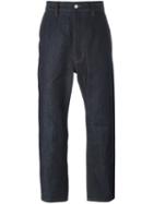 Ami Alexandre Mattiussi Straight Jeans, Men's, Size: 30, Blue, Cotton
