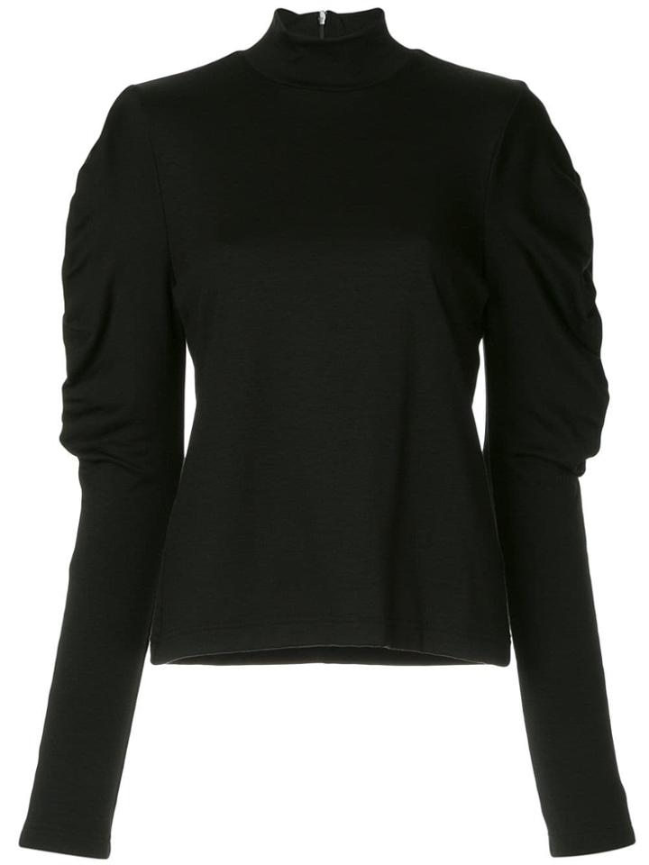 G.v.g.v. Shirring Detail Jumper - Black