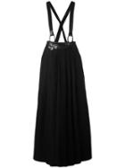 Yohji Yamamoto Suspender Skirt, Women's, Size: 2, Black, Cotton