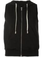 Rick Owens Drkshdw Sleeveless Zip Hoodie