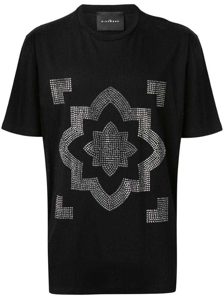 John Richmond Studded T-shirt - Black