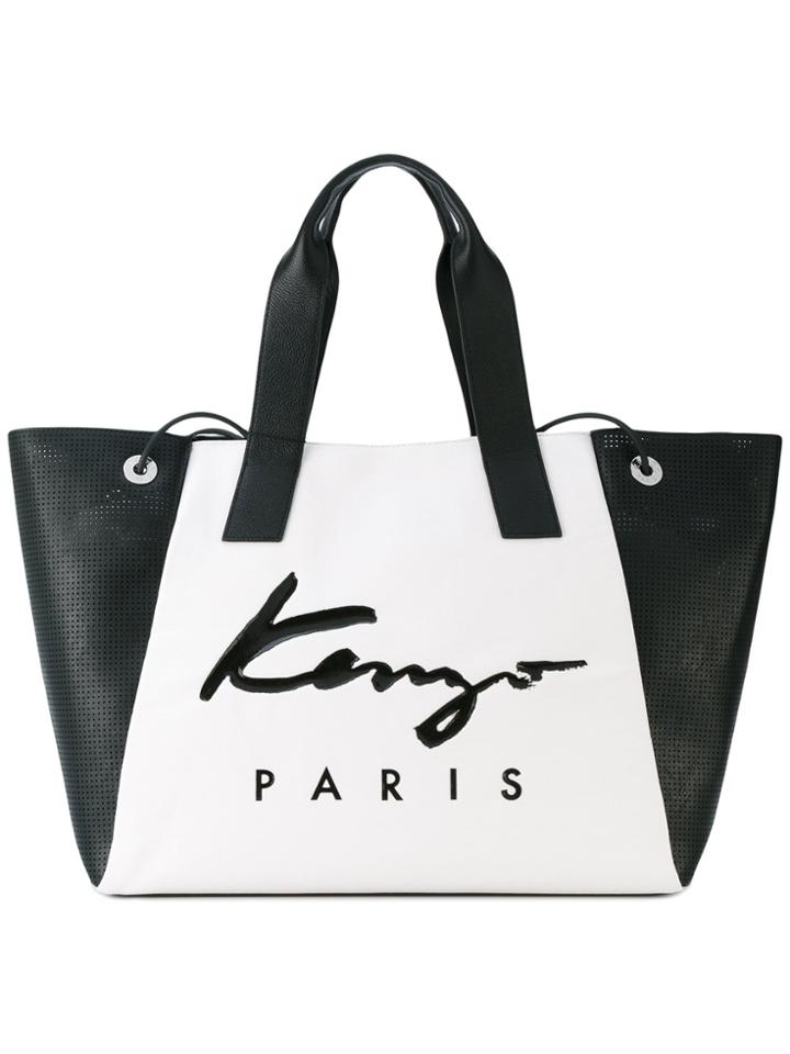 Kenzo Kenzo Signature Tote - Black