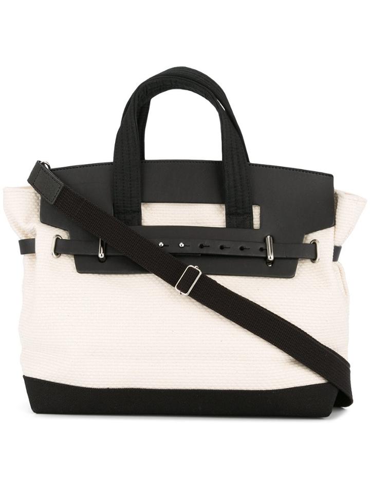 Cabas Tripper Tote Bag - White