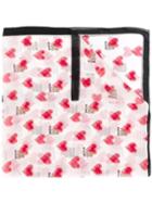 Moschino Heart Teddy Logo Scarf - White