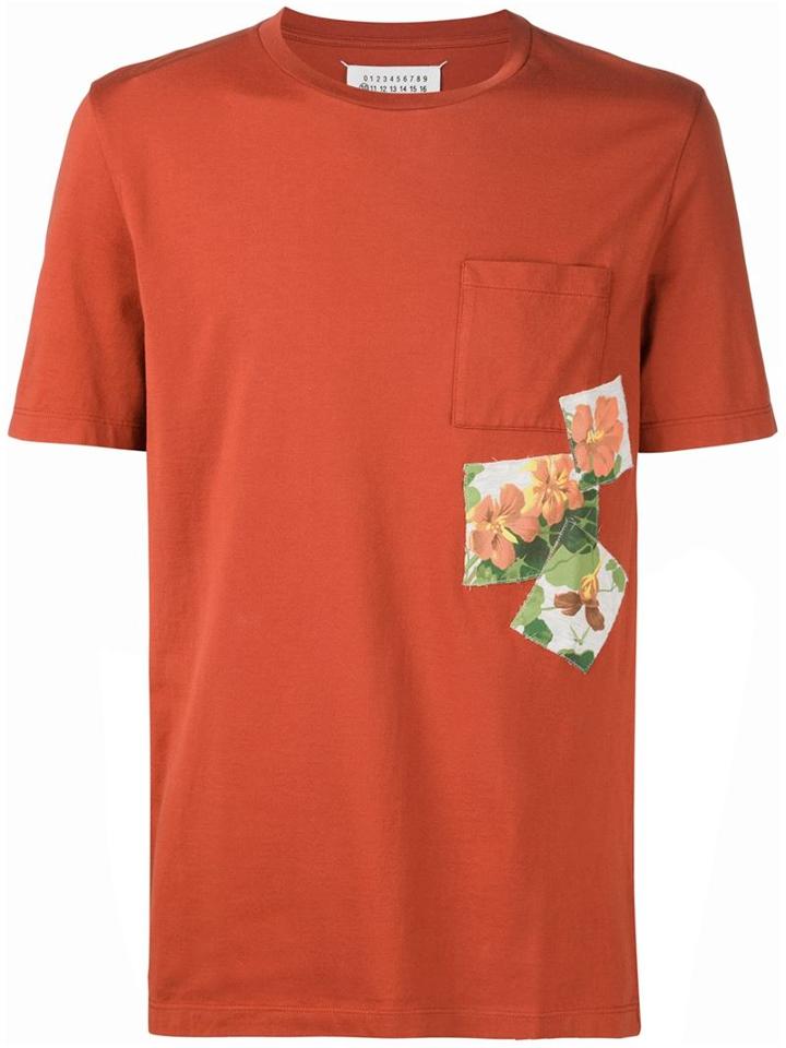 Maison Margiela Floral Patch T-shirt