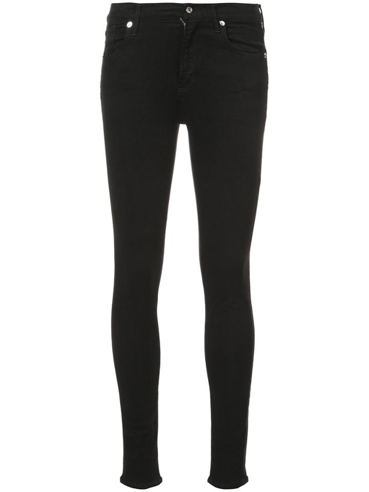 Agolde Sophie Skinny Jeans - Black