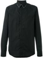 Givenchy Chain Trim Shirt, Men's, Size: 40, Black, Cotton/brass