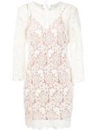 Fleur Du Mal Guipure Lace Mini Dress