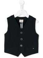 Armani Junior - Woven Waistcoat - Kids - Cotton/polyester/viscose - 12 Yrs, Blue