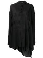 Yohji Yamamoto Appliqué Shirt - Black