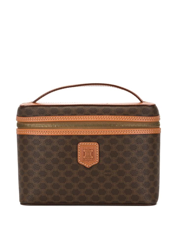 Céline Pre-owned Macadam Hand Tote Bag - Brown