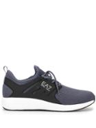 Ea7 Emporio Armani Minimalist Running Sneakers - Blue