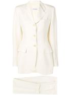 Dolce & Gabbana Pre-owned 1990's Slim Two-piece Suit - White