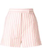 Thom Browne Wide Bar Stripe Mini Short - Pink
