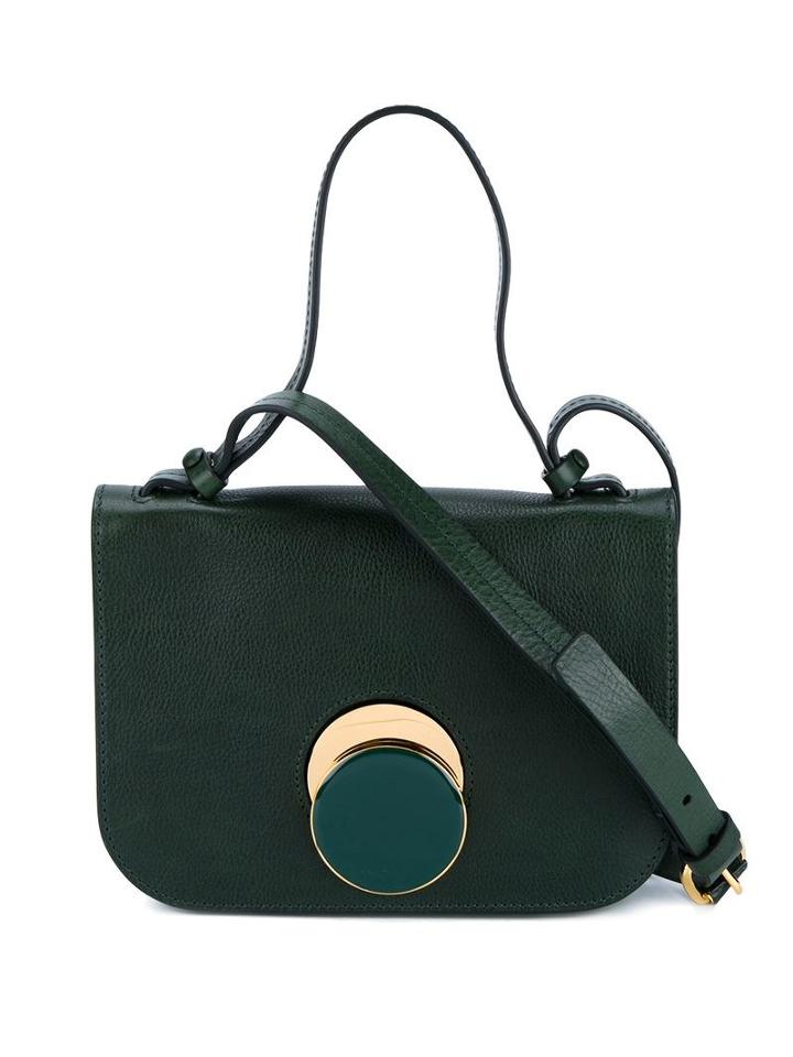 Marni Mini 'pois' Leather Cross Body Bag, Women's, Green
