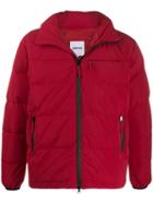 Aspesi Front Zip Puffer Jacket - Red