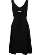J.w. Anderson Sleeveless Dress With Cutout And Lace-up Front