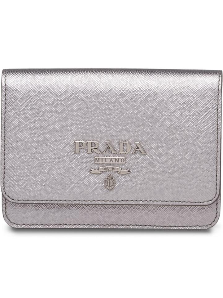 Prada Saffiano Mini Bag - Metallic
