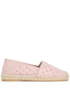 Valentino Valentino Garavani Rockstud Spike Espadrilles - Pink