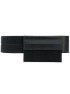 Mm6 Maison Margiela Asymmetric Belt - Black