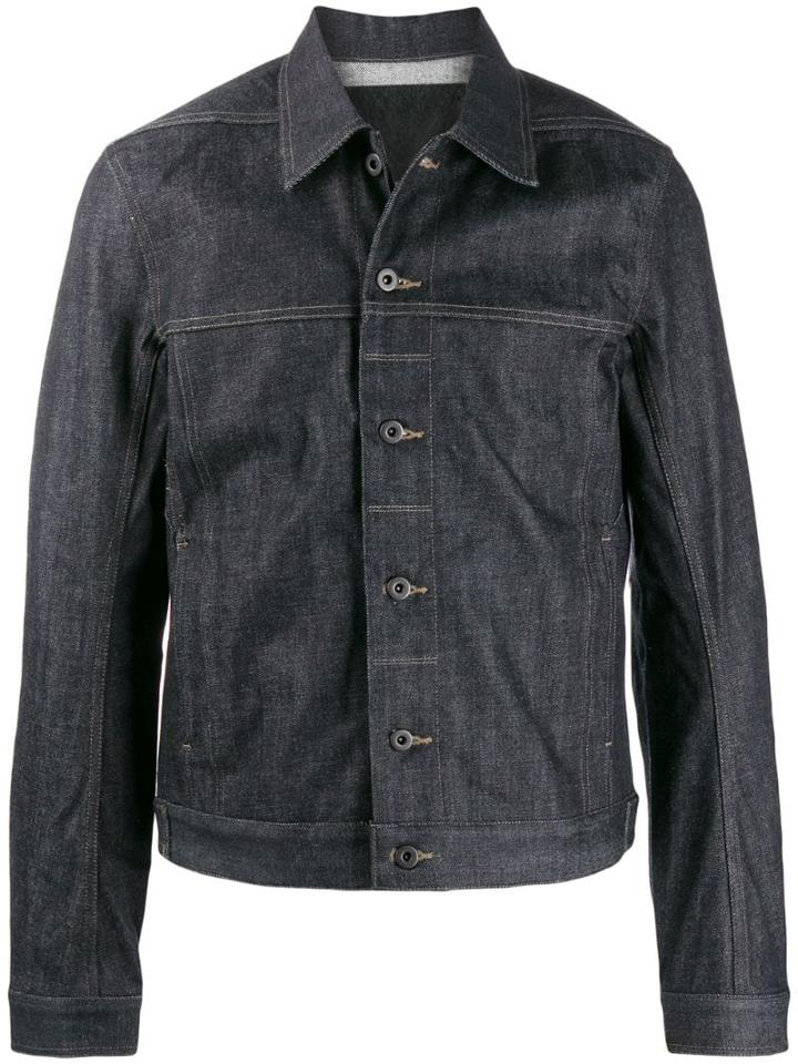 Rick Owens Drkshdw Denim Jacket - Blue