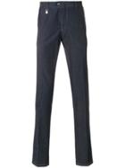 Billionaire Straight Leg Tailored Dressy Jeans - Blue