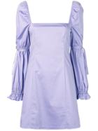 Staud Perfectly Fitted Dress - Purple